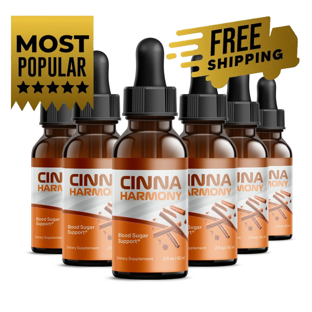 CinnaHarmony  6 bottles